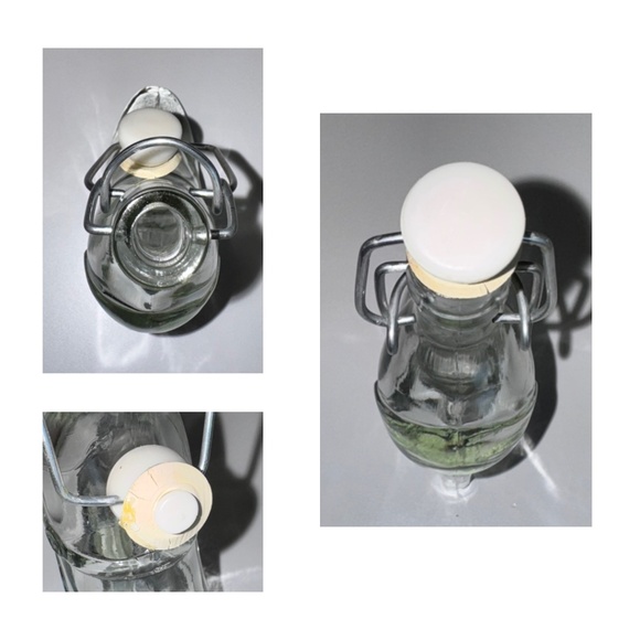 Vintage Depose Kefla High Heel Glass Bottle (5” tall) perfume decanter - Picture 4 of 4